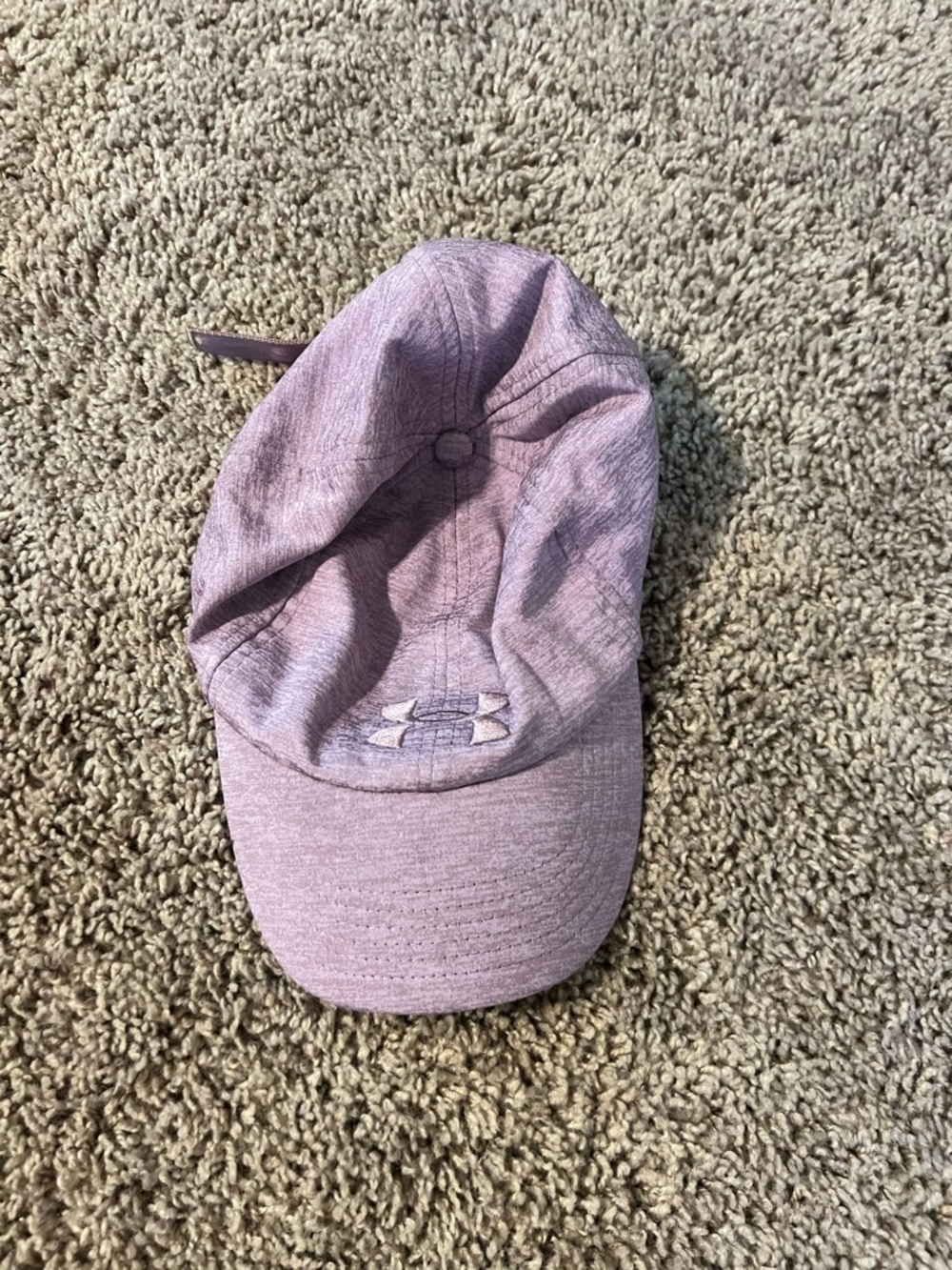 Under Armour Light Heather Mauve Pink Performance Cap